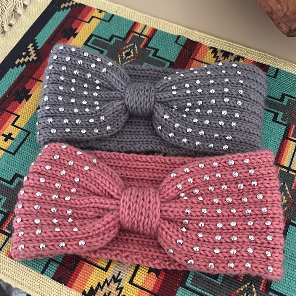 Knit headbands 💕💓